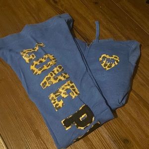 Victoria secret PINK y2k tracksuit set